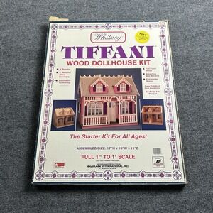 Vintage Whitney Tiffani Wood Dollhouse Kit NEW  Radmark